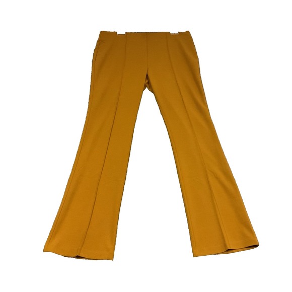 New York & Company Pants - VTG 90's New York Clothing Company Mustard Yellow Bootcut Trousers Pants 14